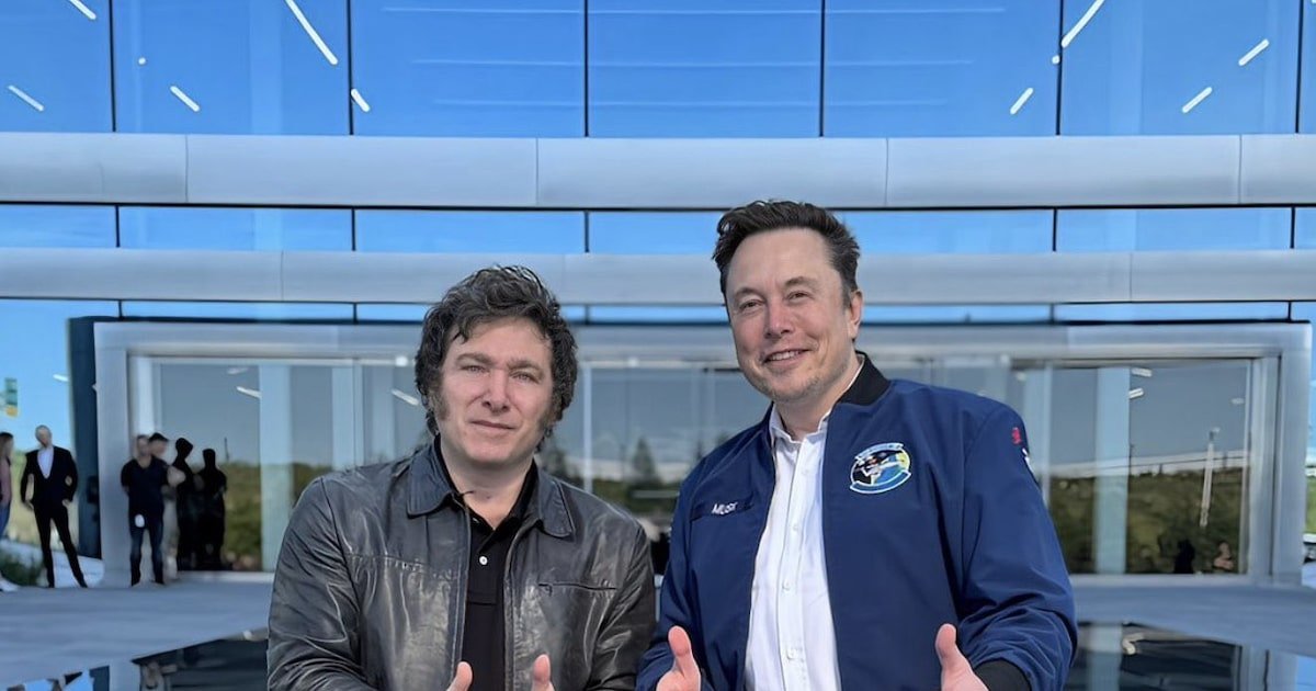 Milei oferece a Elon Musk ‘a ajuda que precisar’ no embate com o STF